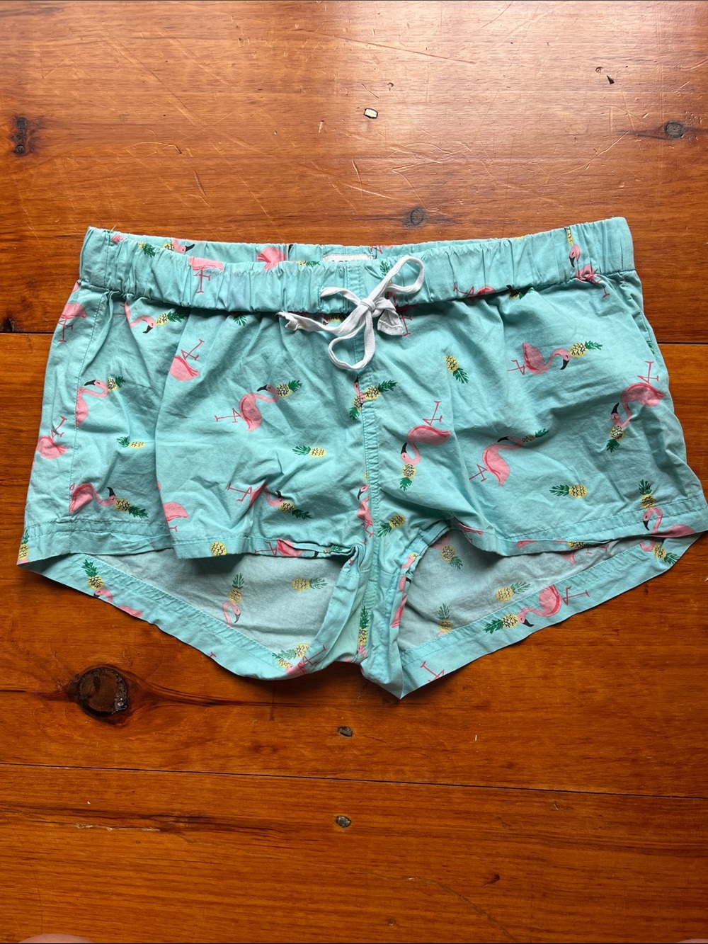 J. Crew Flamingo Print Pajama Shorts
